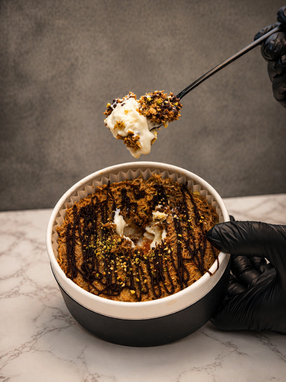 Dubai chocolate basque cheesecake